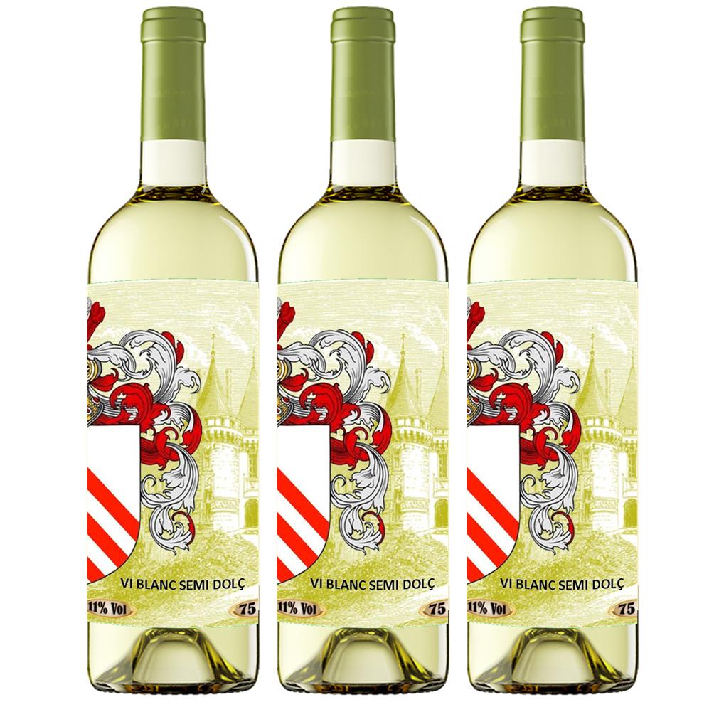 2102 - Vi Blanc Semi Dolç Château Monells D.O. Penedès - Imatge 2