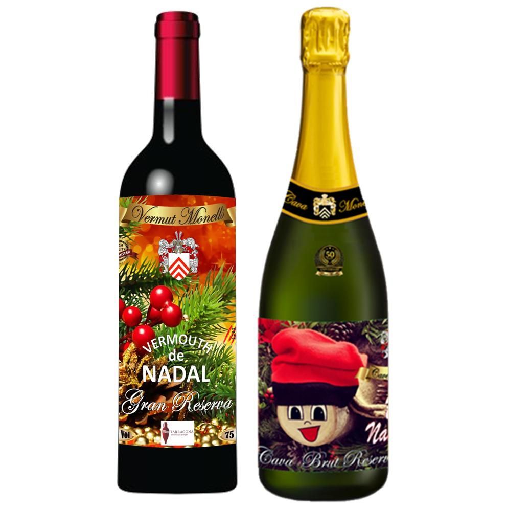 Lot de Nadal: Vermut Negre + Cava