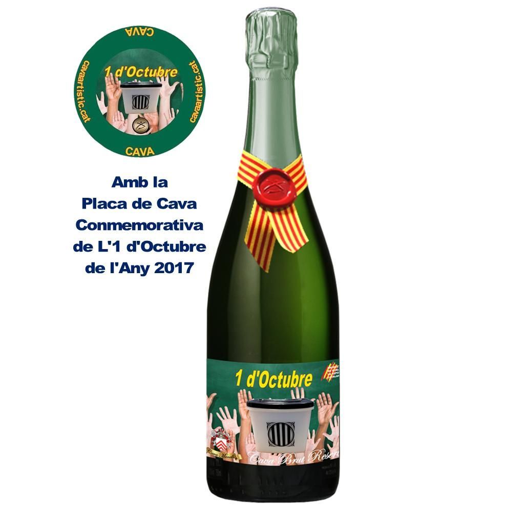 Cava Brut Reserva "1 D'Octubre de 2017"