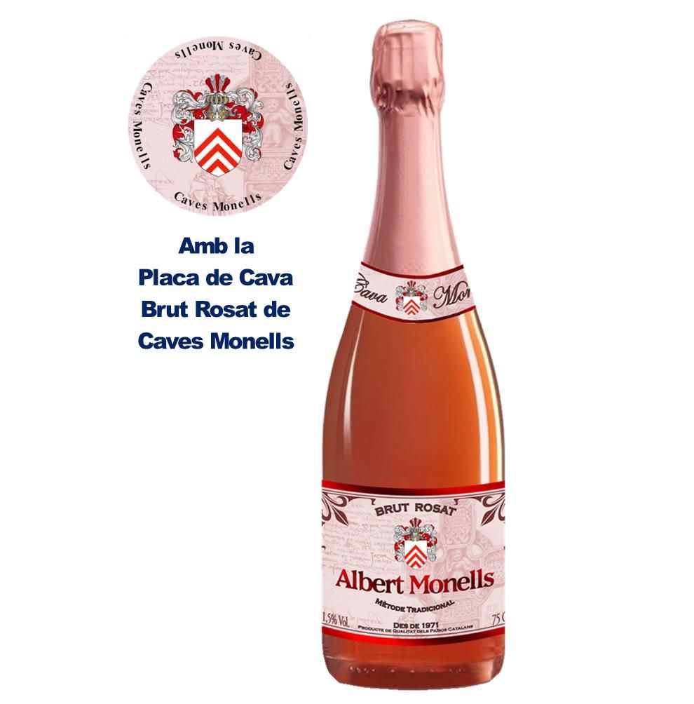 1002 - Cava Brut Rosat Albert Monells