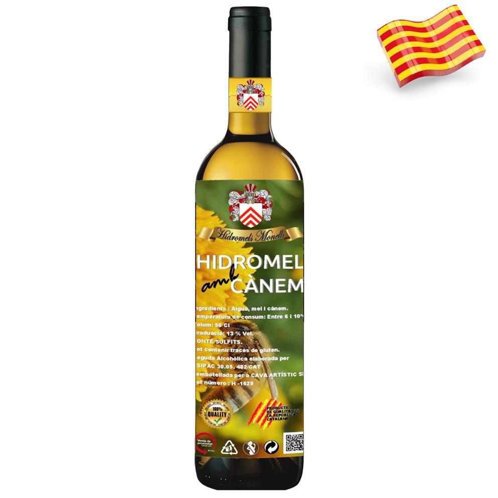 6350 - Hidromel amb Cànem 12,7º - 50 Cl.