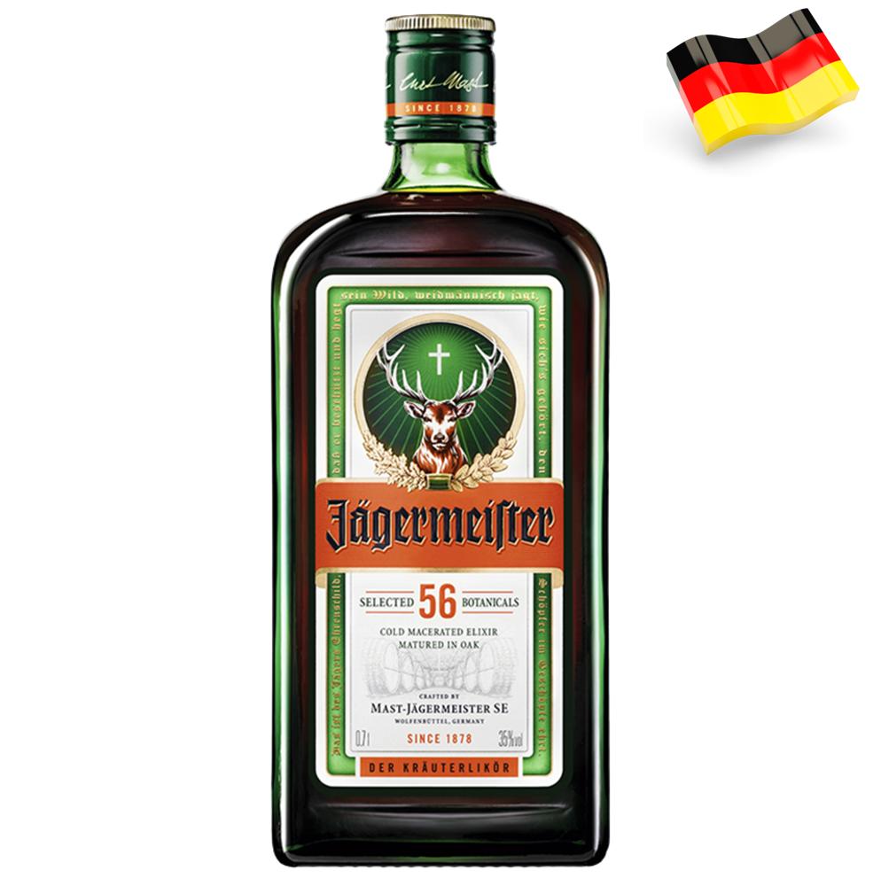 5180 - Jägermeister - Licor Alemàn d’herbes 35º - 70 Cl.