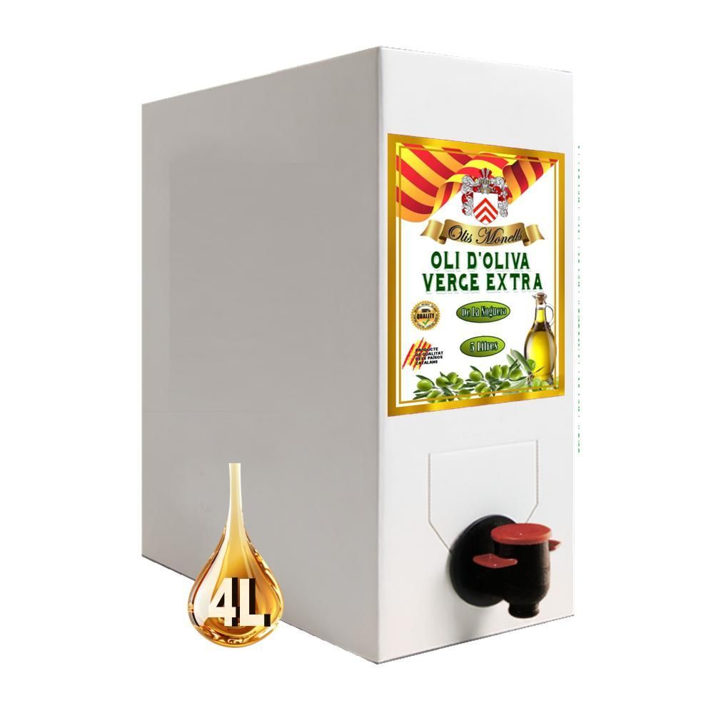 8604 - Bag in Box de 4 L. d'Oli d'Oliva Verge Extra
