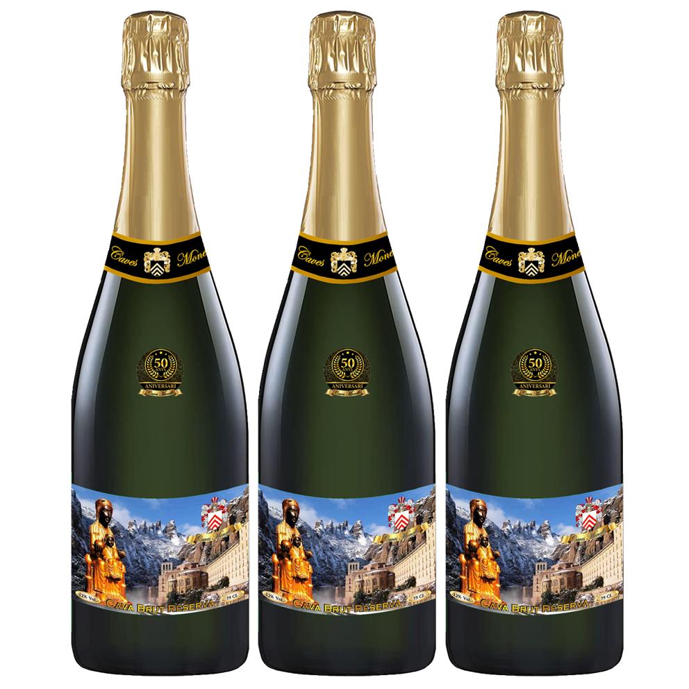 Cava Brut Reserva de L'Abadía de Montserrat - Imatge 2