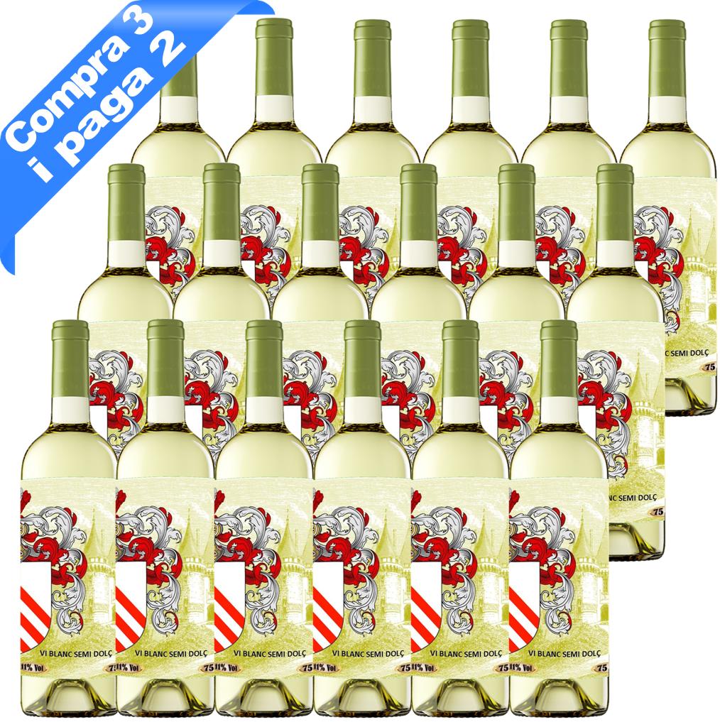 2102 - Vi Blanc Semi Dolç Château Monells D.O. Penedès - Compra 3 Caixes i paga nomès 2
