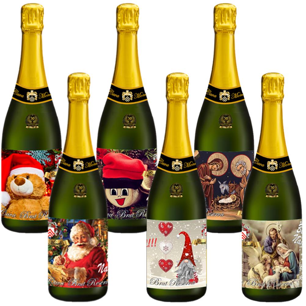 I Assortiment de 6 Caves Brut reserva de Nadal