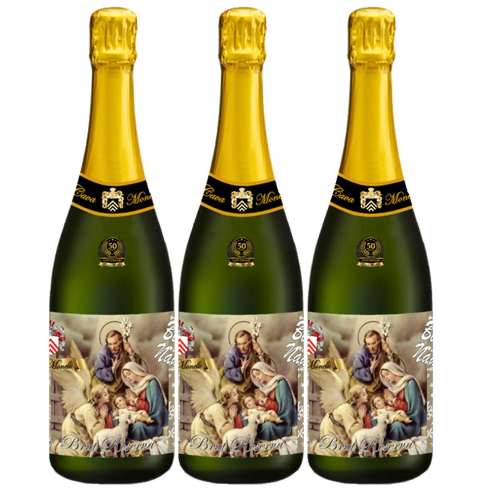 Cava Brut Reserva del Pessebre de Nadal - Imatge 2