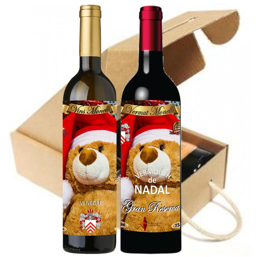 Lot de Nadal: Vi Negre + Vermut Negre - Imatge 2