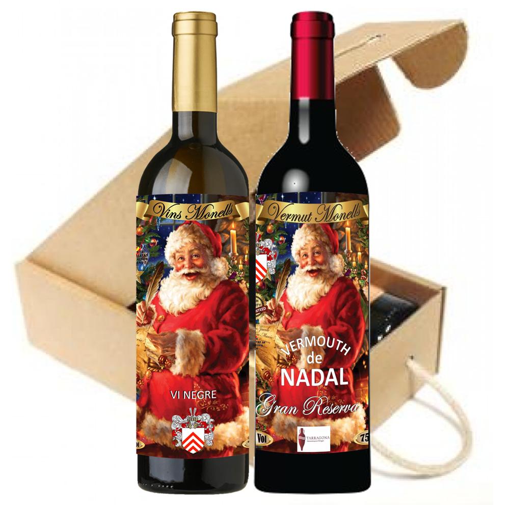 Lot de Nadal: Vi Negre + Vermut Negre - Imatge 2