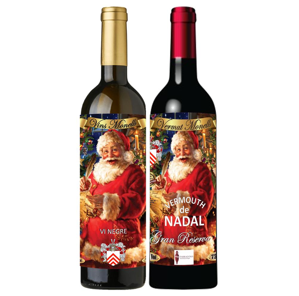 Lot de Nadal: Vi Negre + Vermut Negre