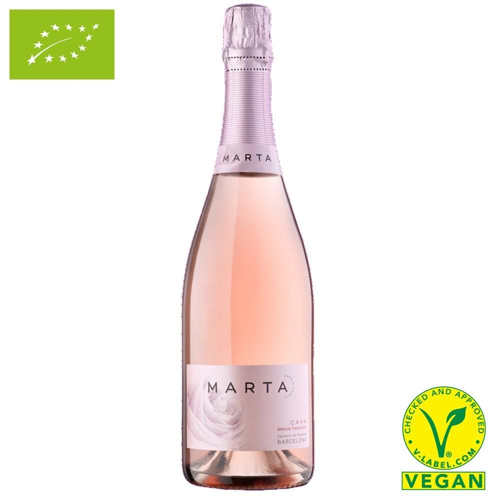 1221 - Cava Marta Rosat Passió Ecològic Brut Reserva