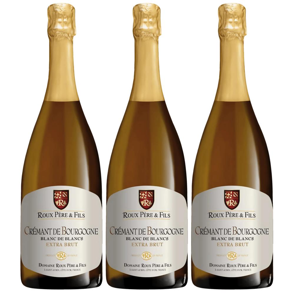 1351 - Domaine Roux Crémant de Bourgogne Blanc de Blancs Extra Brut - Imatge 2