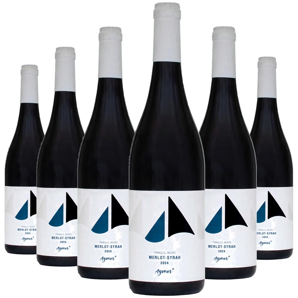 2599 - Vi Negre Tranquil Merlot - Syrah - Imatge 4