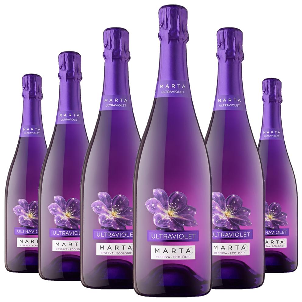 1222 - Cava Marta Ultraviolet Reserva Ecològic Brut - Imatge 4