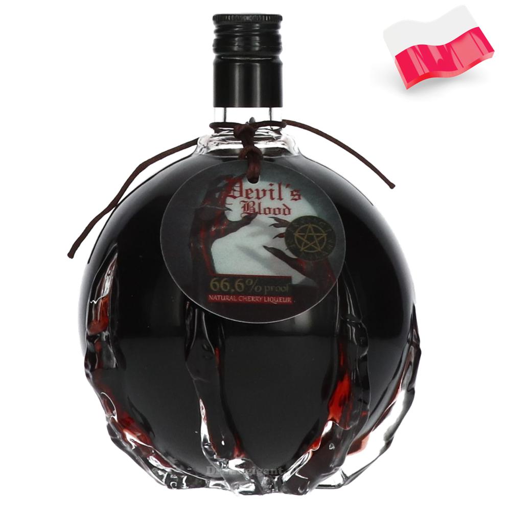 7158 - Vodka de Polònia "Sang del Diable" Mixta amb Cireres i Vodka  33,3º - 100 Cl.