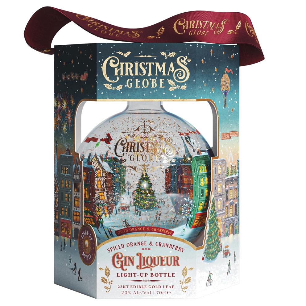 7046 - Licor de Ginebra Escocesa Christmas Globe amb Taronja i Nabius Especiats 20º - 70 Cl. - Imatge 2