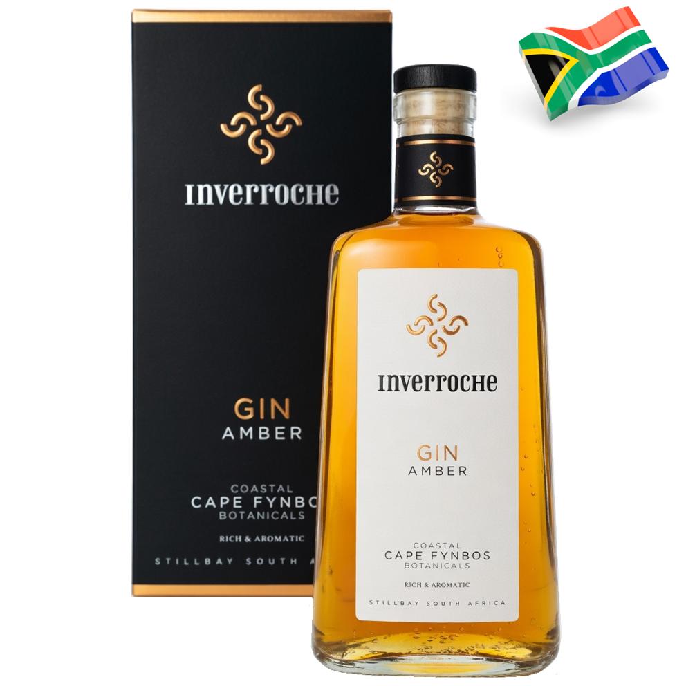 7029 - Ginebra Sudafricana Inverroche Gin Cape Fynbos Amber 43º - 70 Cl.