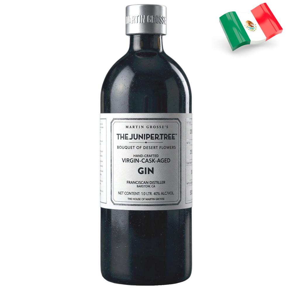 7043 - Ginebra Mexicana The Juniper Tree Gin SYO OAK Barrel by Porfidio 47º - 50 Cl. 46º - 70 Cl.