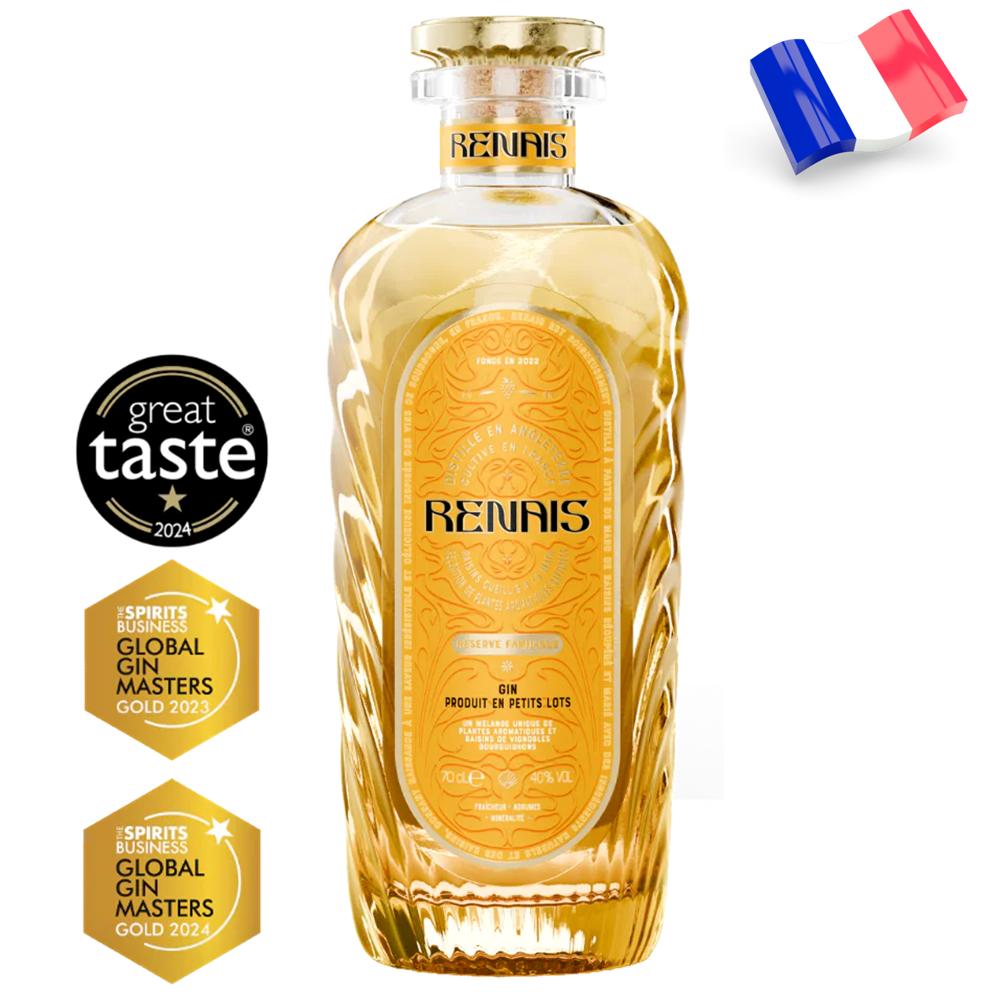 7036 - Ginebra de França Renais Gin First Edition 40º - 50 Cl.