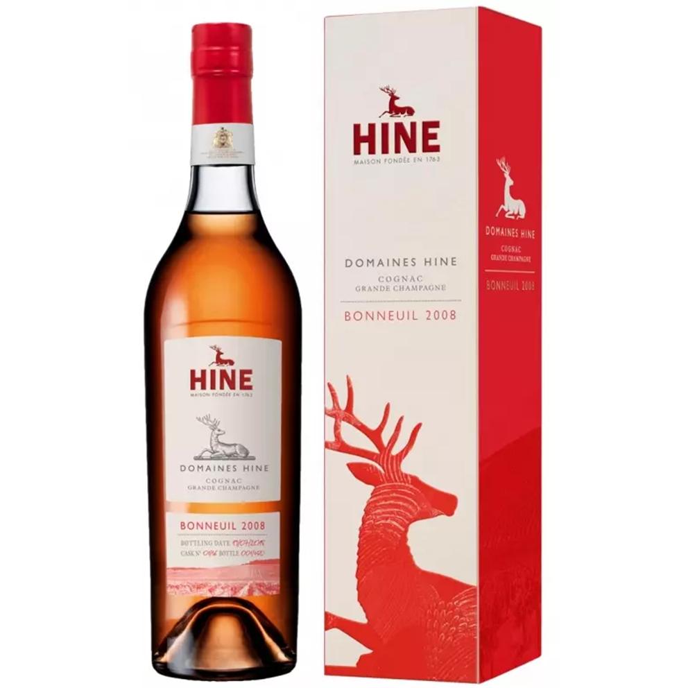 7074 - Cognac Hine Domaines Hine Bonneuil 2008 Grande Champagne 42,5º - 70 Cl. - Imatge 2