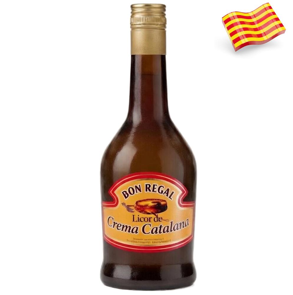 5059 - Licor de Crema Catalana de Bon Regal 17º - 70 Cl.