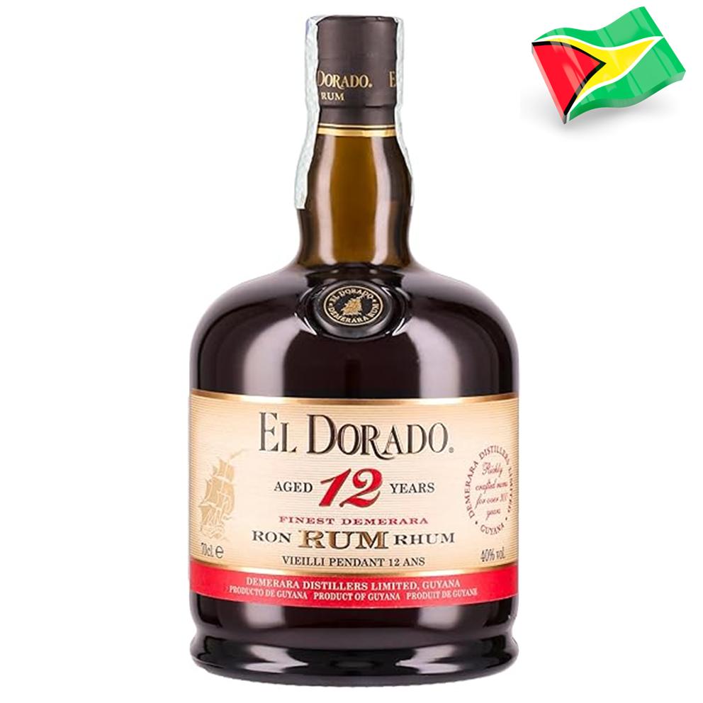 7113 - Rom de la Guyana El Dorado 12 Anys Special Reserve Rum 40º - 70 Cl..