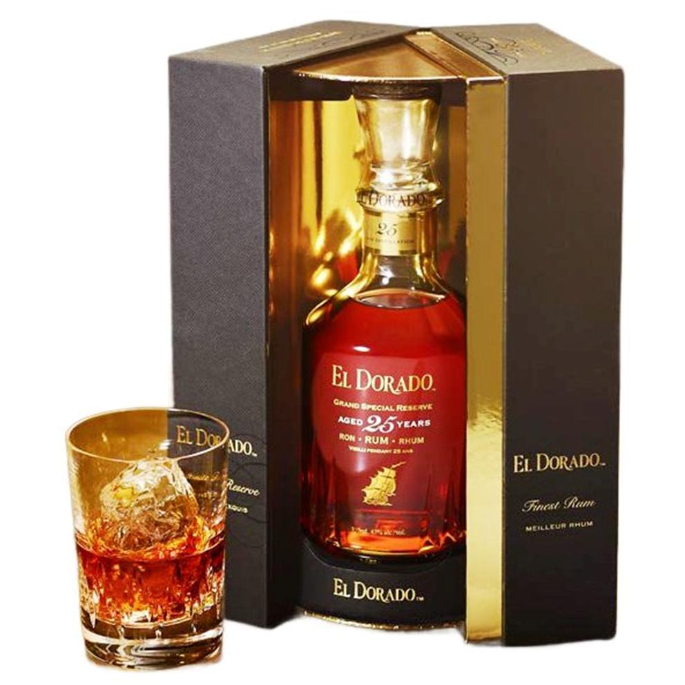 7119 - Rom de la Guyana El Dorado 25 Anys Special Reserve Rum 43º - 70 Cl. - Imatge 3