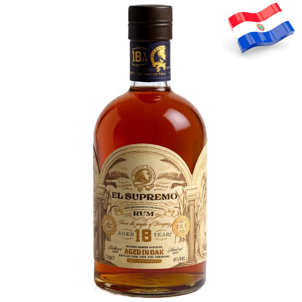 7133 - Rom del Paraguai El Supremo 18 Anys  40º - 70 Cl.