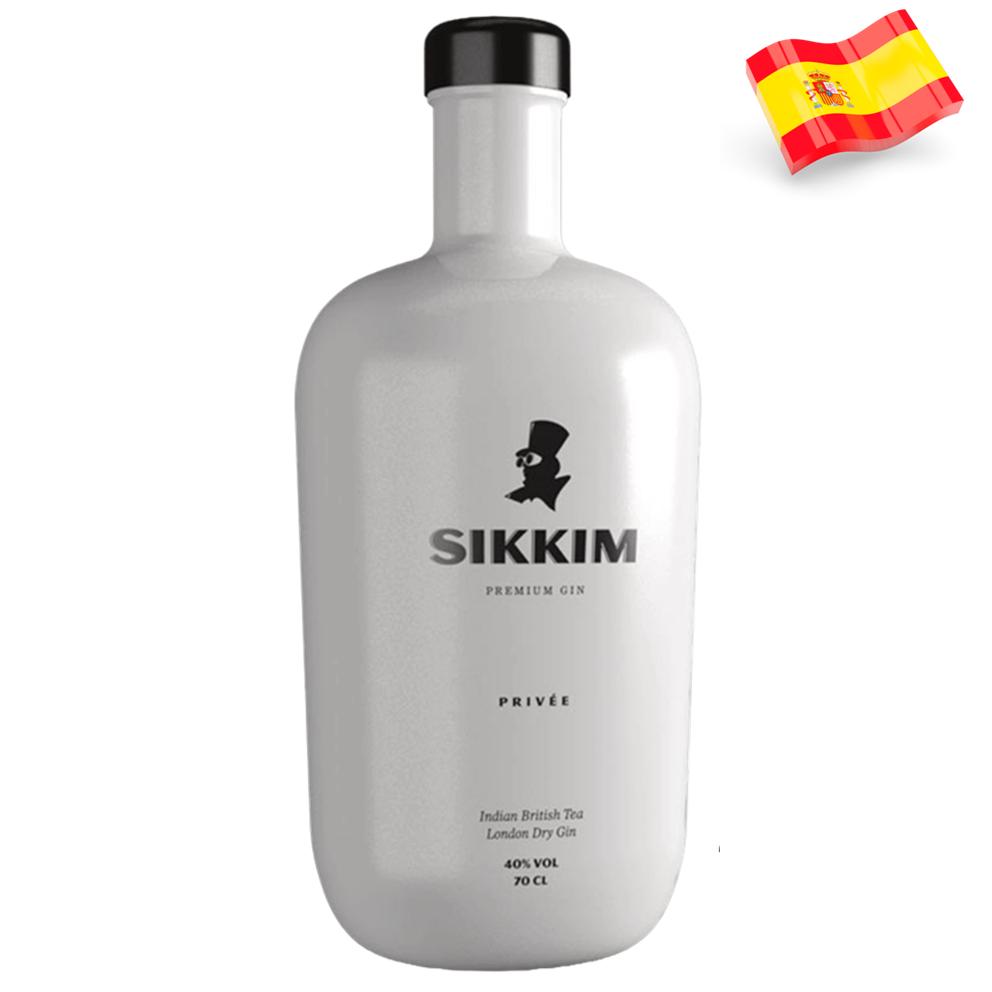 7001 - Ginebra Espanyola Sikkim Privée London Dry Gin 40º - 70 Cl.