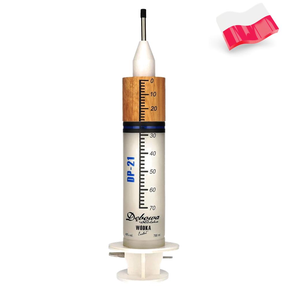 7166 - Syringe Premium Excel·lent Vodka Polonès 40º - 70 Cl.