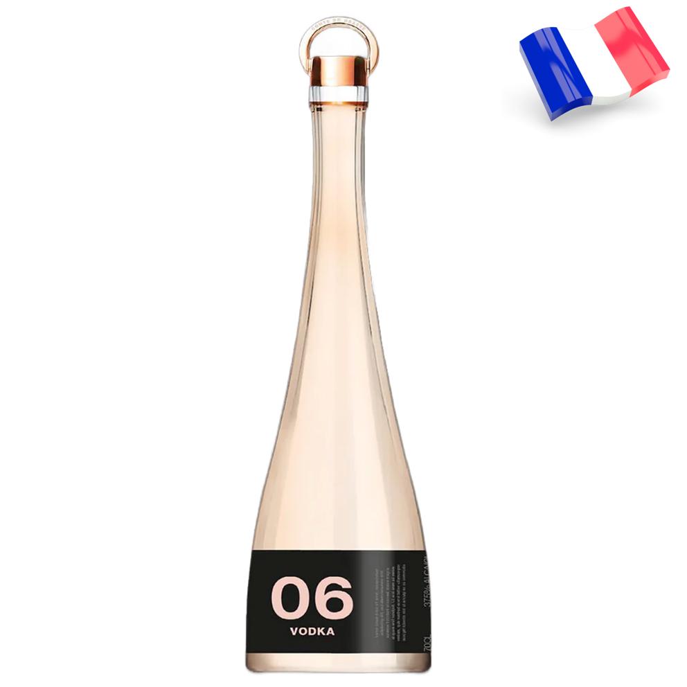 7154 - Vodka Francès 06 Rose Provence by Comte de Grasse 37º - 70 Cl.