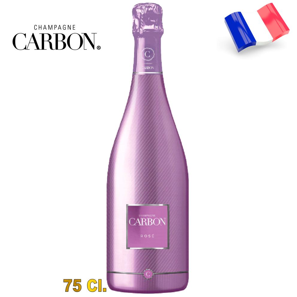1411 - Carbon Champagne Fibra de Carbono Rosé de 75 Cl.