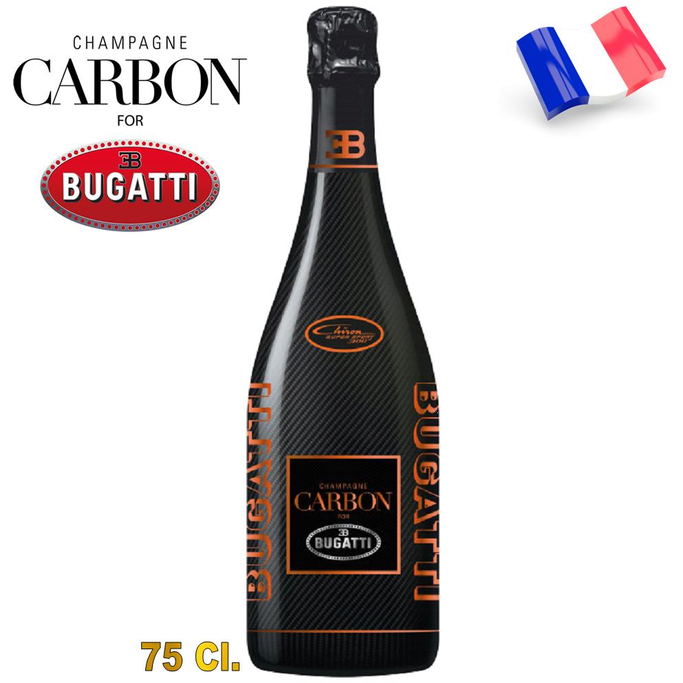 1418 - Carbon Champagne Fibra de Carbono Bugatti Limited Edition Chiron de 75 Cl.