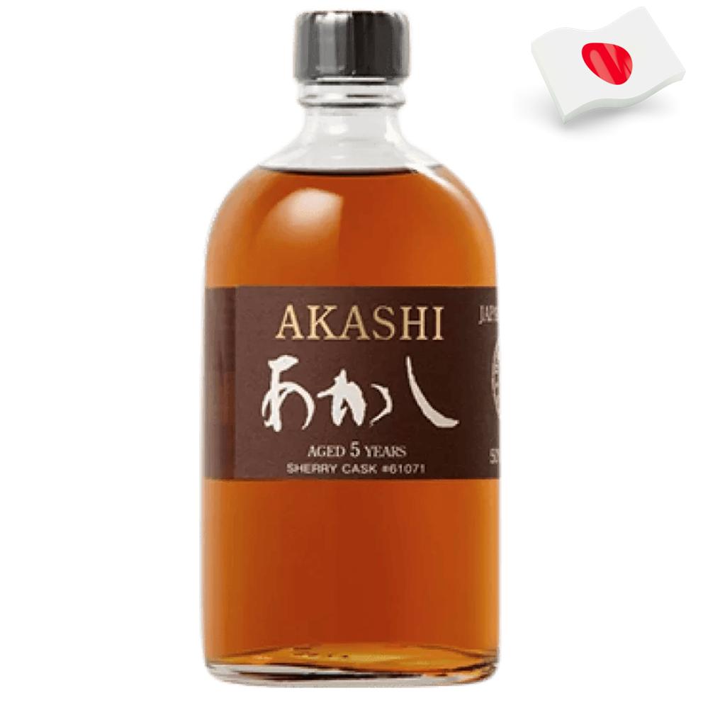 7206 - Whisky Japonès Akashi Single Malt Sherry 5 Years 50º - 50 Cl.