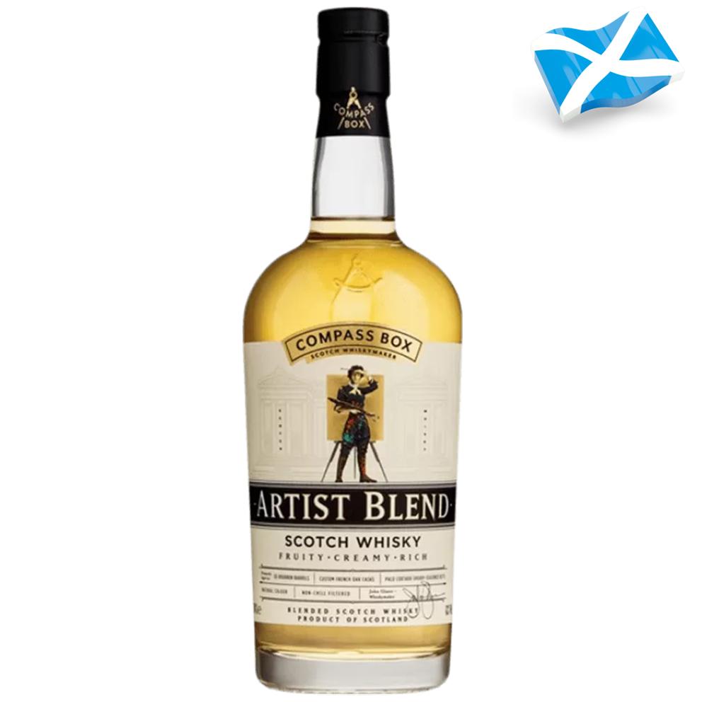 7304 - Whisky Escocès Compass Box Artist Sherry Cask 49º - 70 Cl.