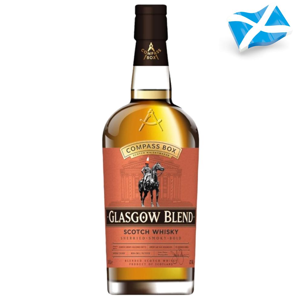 7302 - Whisky Escocès Compass Box Glasgow Blend 43º - 70 Cl.