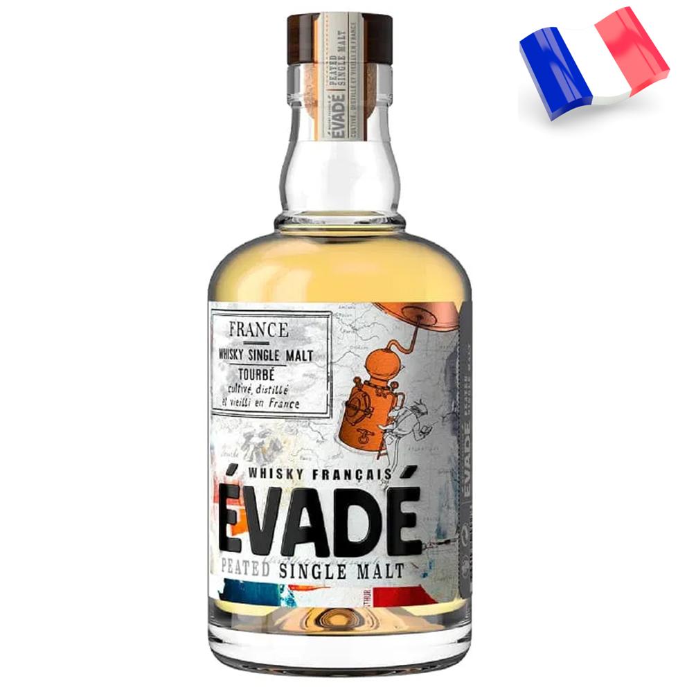 7346 - Whisky Francès Évadé Single Malt Peated 43º - 70 Cl.