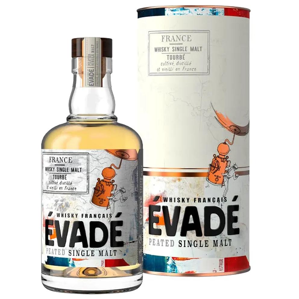 7346 - Whisky Francès Évadé Single Malt Peated 43º - 70 Cl. - Imatge 2