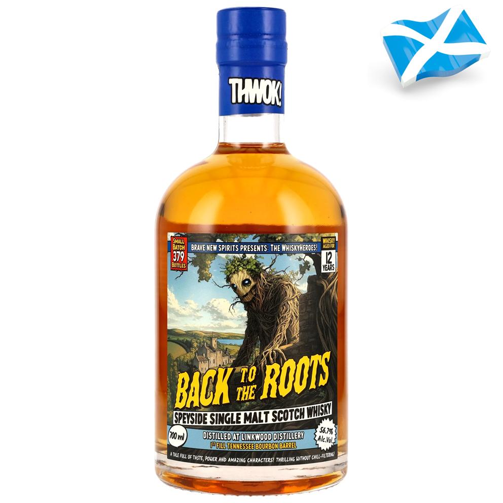 7319 - Whisky Escocès Heroes Back To The Roots Linkwood (2012) 12 Years 56,7º - 70 Cl.