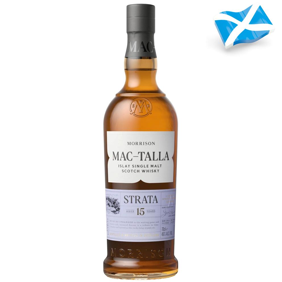 7312 - Whisky Escocès Mac-Talla Islay Single Malt Strata 15 Years 46º - 70 Cl.