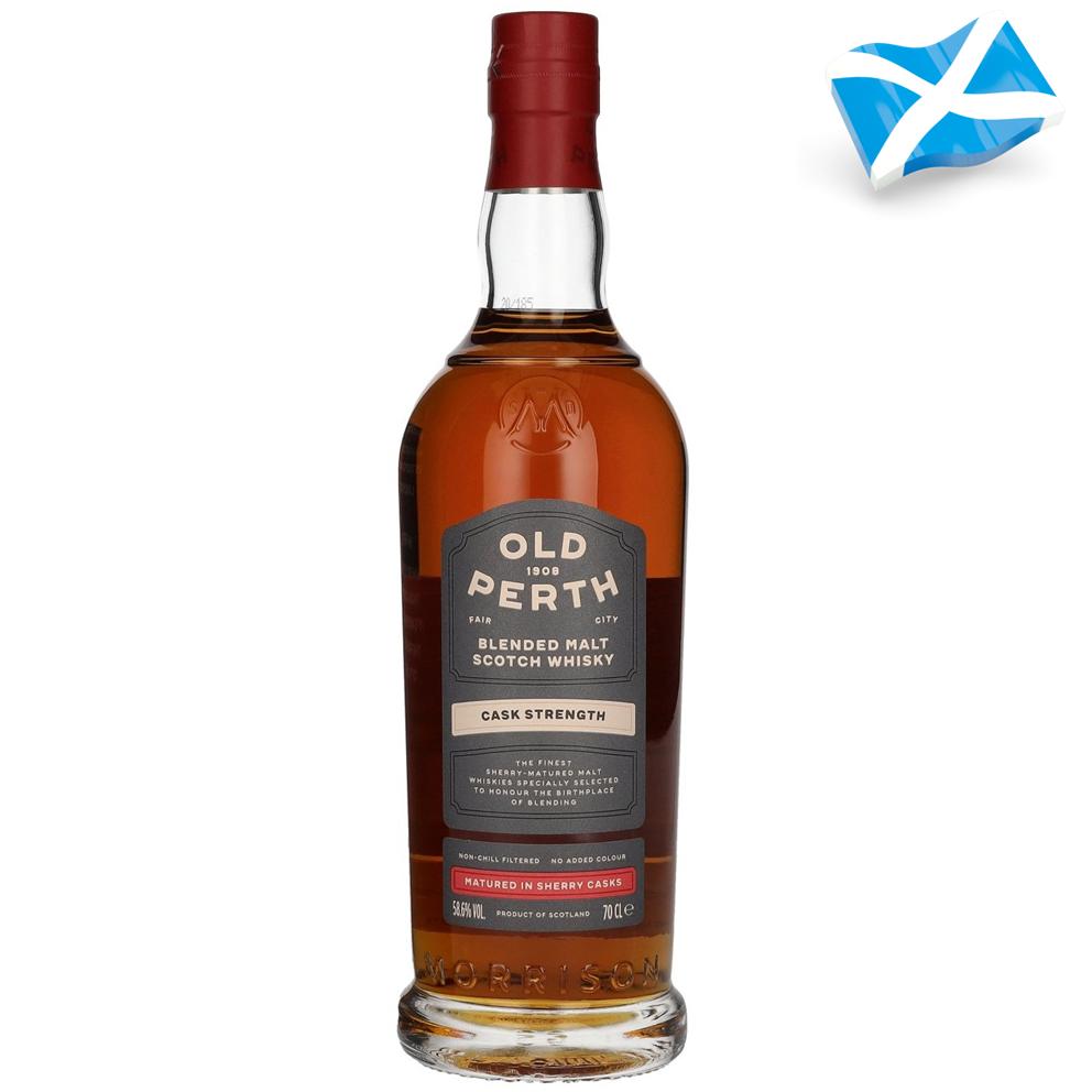 7308 - Whisky Escocès Old Perth Cask Strenght 58,6º - 70 Cl.