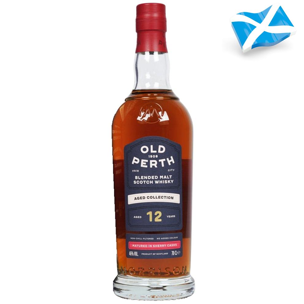 7309 - Whisky Escocès Old Perth Collection 12 Years 46º - 70 Cl.