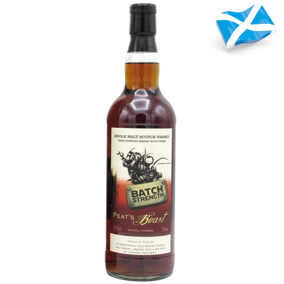 7316 - Whisky Escocès Peats Beats PX Sherry Cask 54º - 70 Cl.