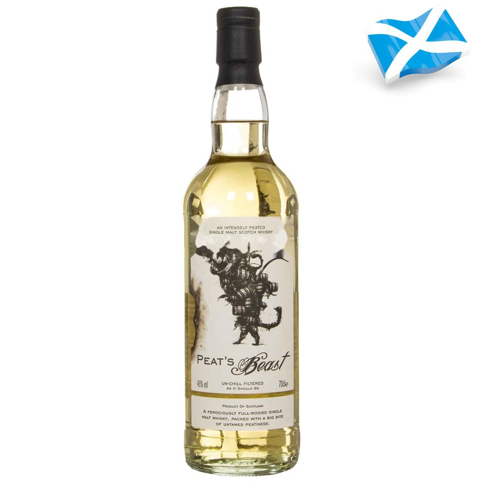 7314 - Whisky Escocès Peats Beats Single Malt 46º - 70 Cl.