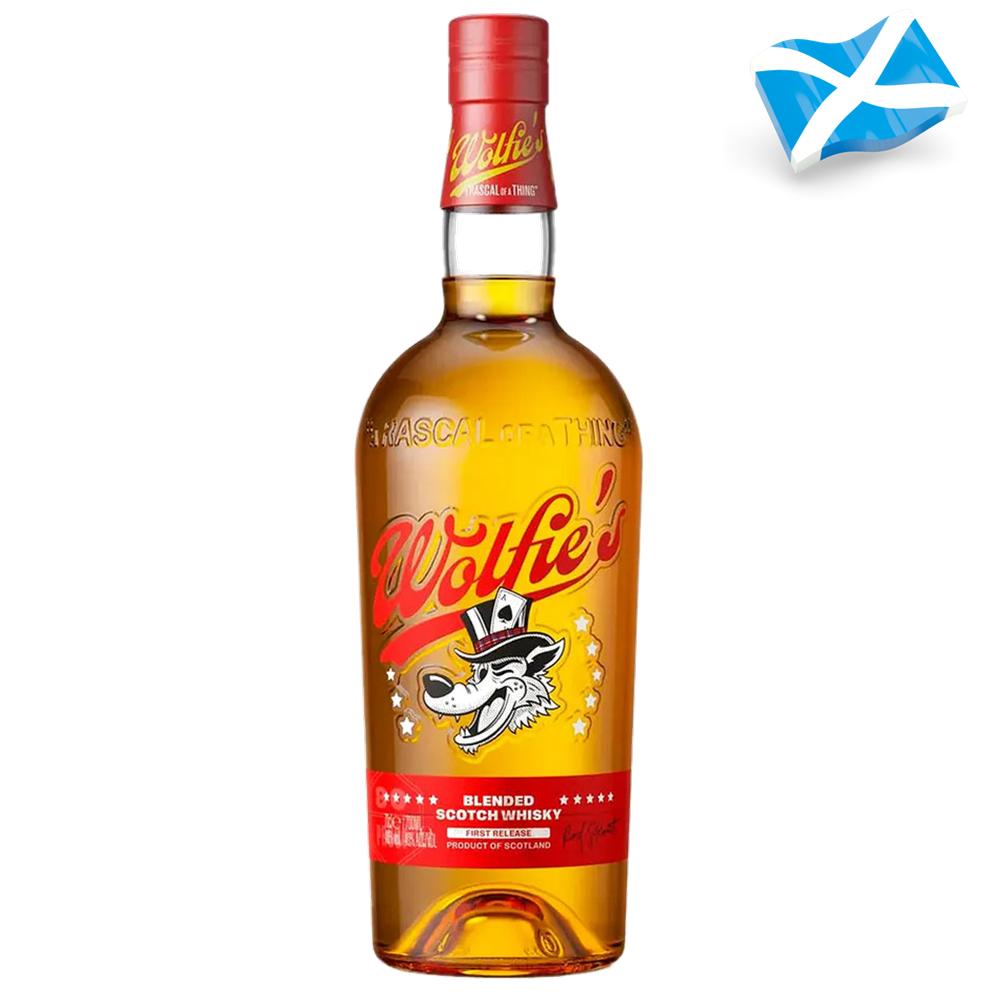 7300 - Whisky Escocès Wolfies Blend 40º - 70 Cl.