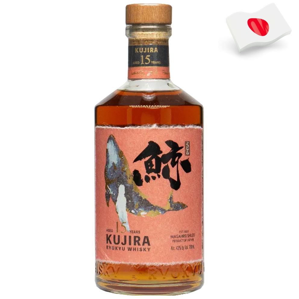 7241 - Whisky Japonès Kujira 15 Years Single Grain Whisky Bourbon Cask Limited 43º - 70 Cl.