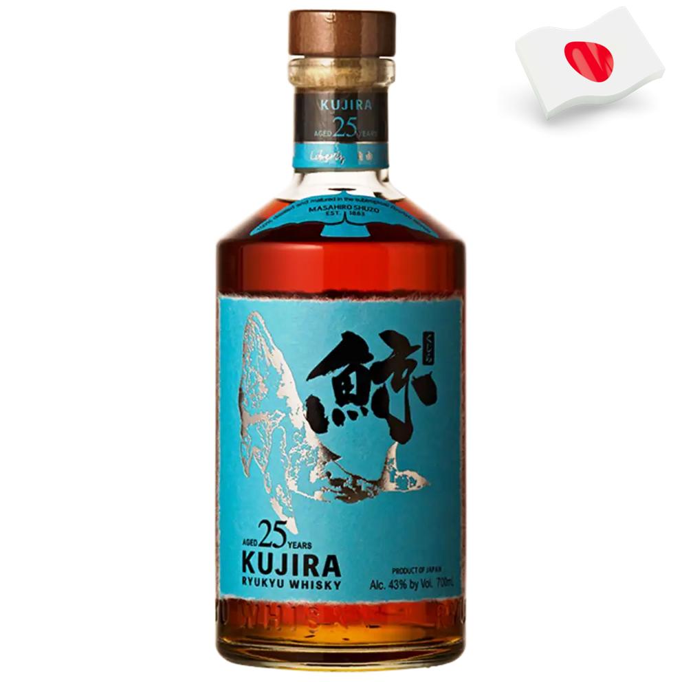 7242 - Whisky Japonès Kujira 25 Years Single Grain Whisky Bourbon Cask Limited 43º - 70 Cl.