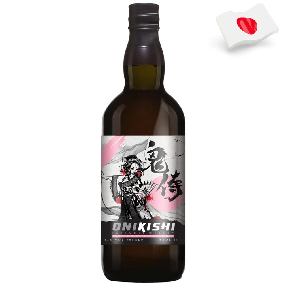 7229 - Whisky Japonès Onikishi Blended Whisky Cherry Blossom 43º - 70 Cl.