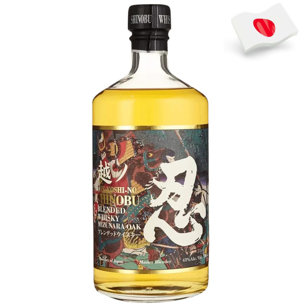 7224 - Whisky Japonès Shinobu Blended Whisky Mizunara OAK 43º - 70 Cl.