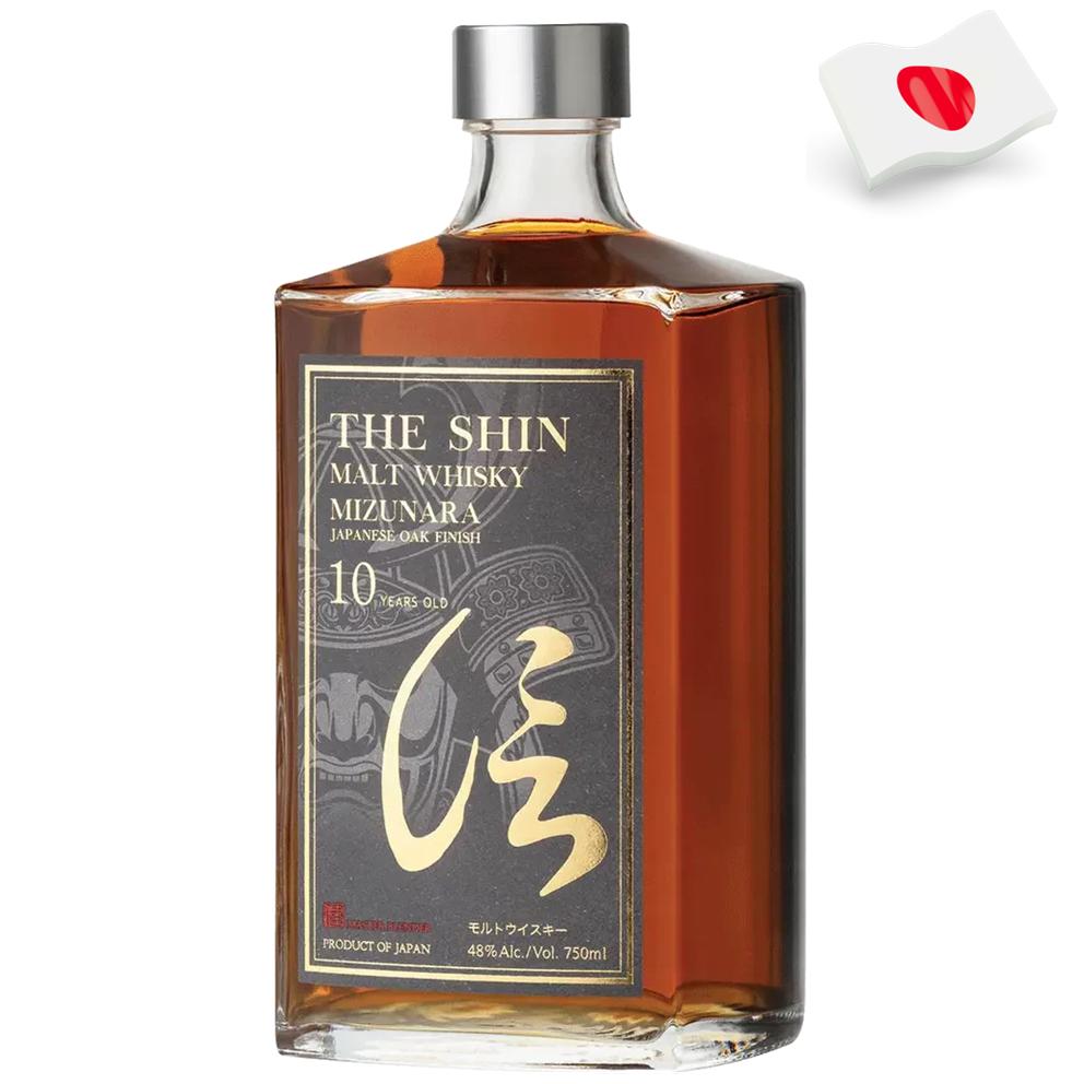 7232 - Whisky Japonès The Shin 10 Years Pure Malt Mizunara OAK Limited Edition 48º - 70 Cl.